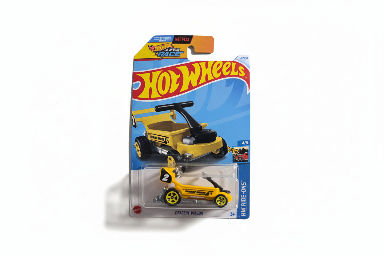 HOT WHEELS HW RIDE-ONS DRAGGIN' WAGON TEASURE HUNT 2024