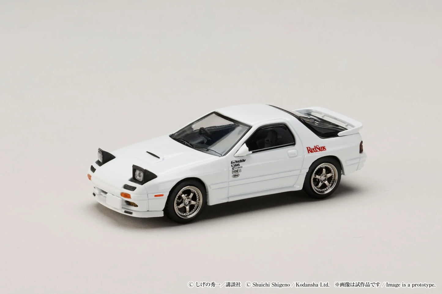 Mazda RX-7 (FC3S) RedSuns Ryosuke Takahashi VS Takumi Fujiwara Initial D