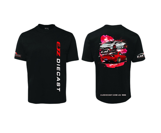 EJZ Diecast Merchandise T-shirt 3 Sizes available. Pre order is available for other.