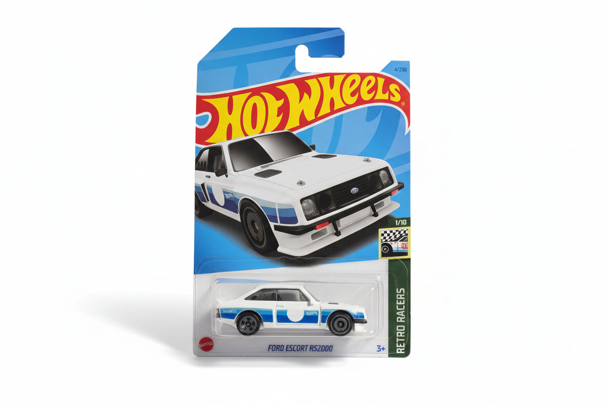 Hot Wheels RETRO RACER FORD ESCORT RS2000