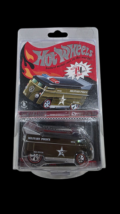 Hot Wheels RLC Volkswagen Drag Bus MILITARY POLICE #1855/6000