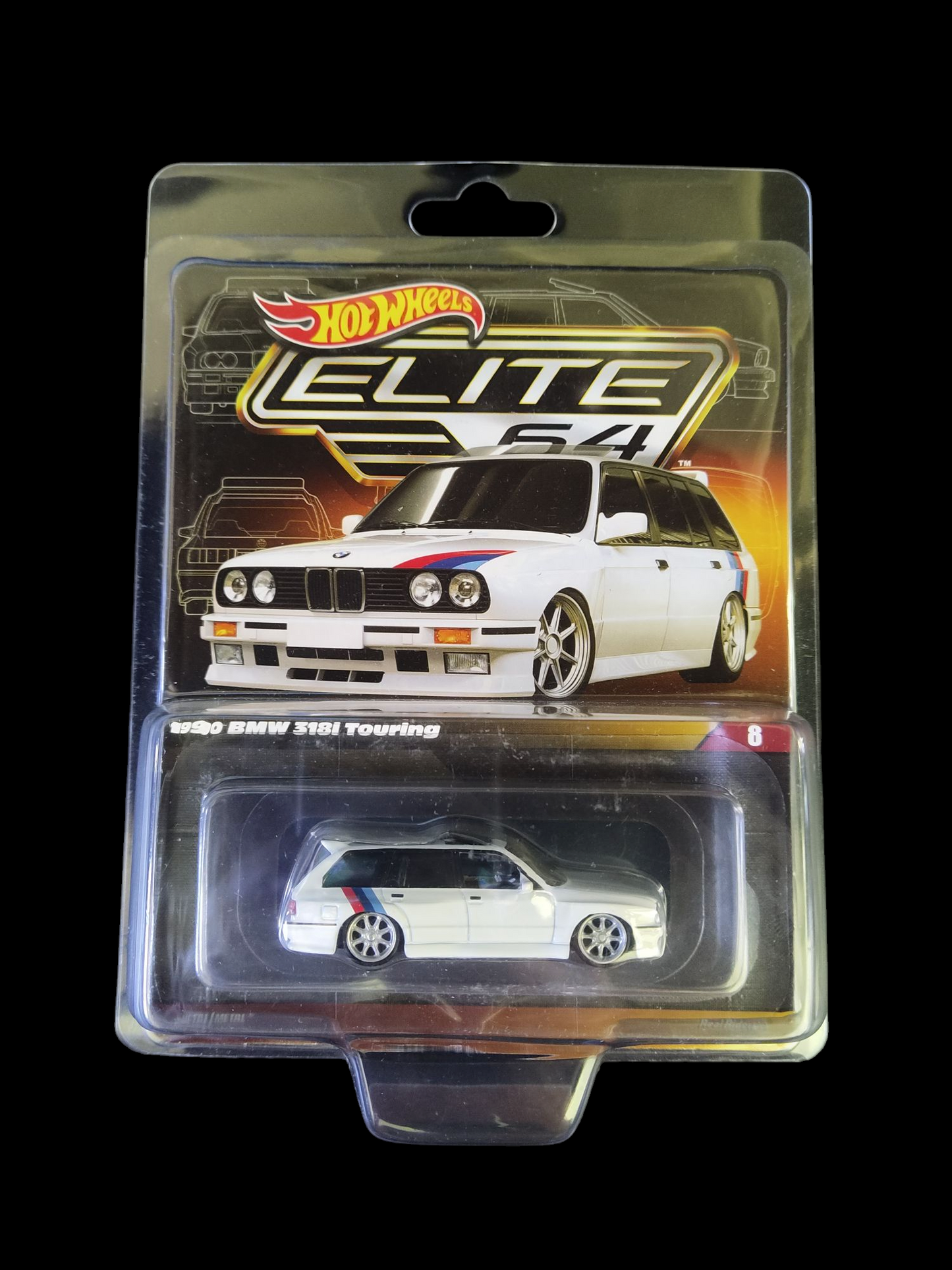 Hot Wheels ELITE 64 1990 BMW 318i Touring