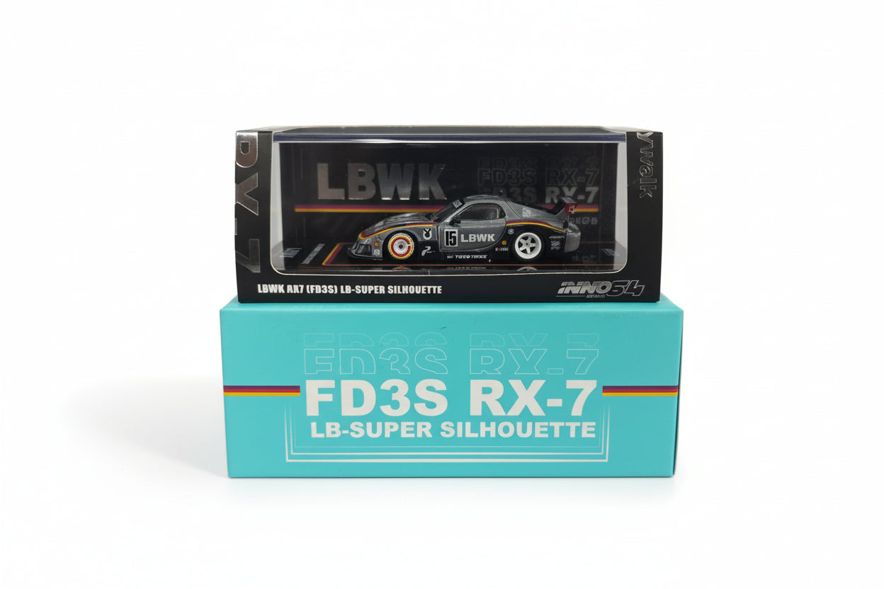 INNO64 MAZDA FD3S RX-7 LB-SUPER SILHOUETTE REGULAR & CHASE