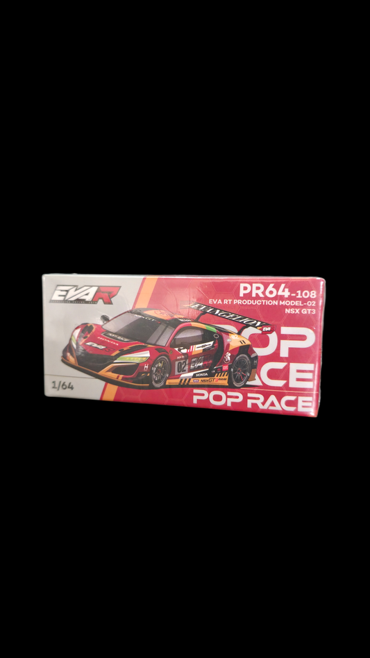 Pop Race PR64-108 Honda NSX Eva RT Production Model-02 GT3