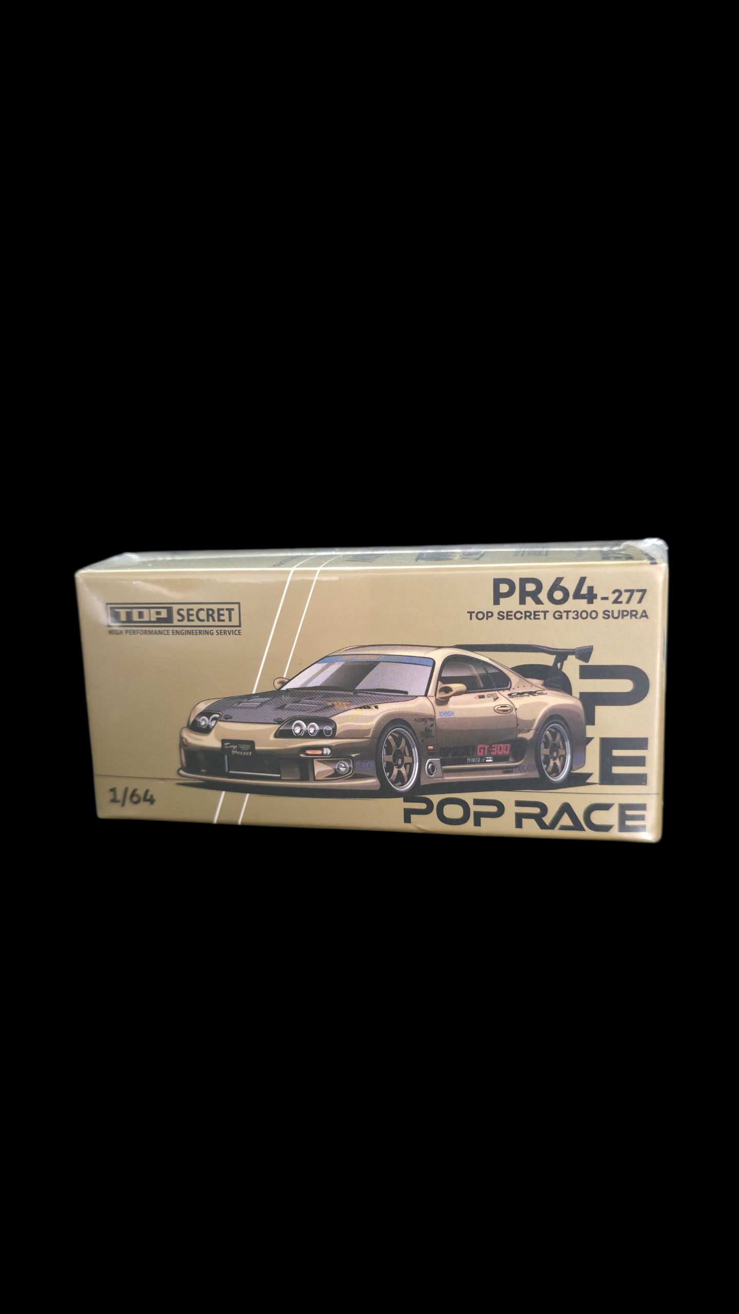 Pop Race PR64-227 Top Secret GT300 Toyota Supra