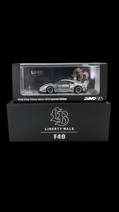 Hong Kong Toycar Salon 2023 special edition Ferrari F40 (Regular and Chase)