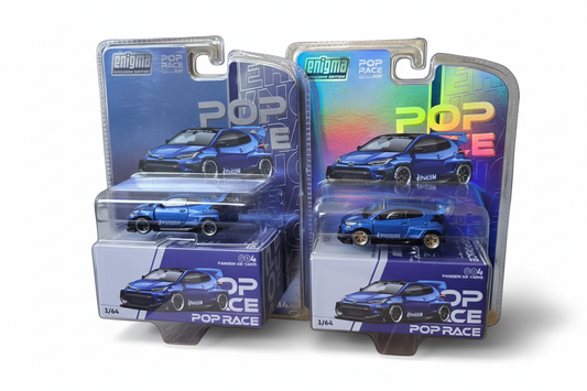 Pop Race Enigma Exclusive Edition Pandem GR Yaris 004 Regular and Chase