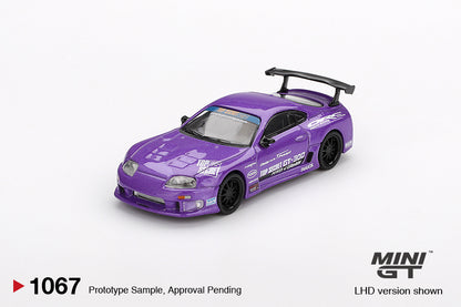Toyota Supra (A80) Top Secret GT-300 Top Secret Purple Mini GT