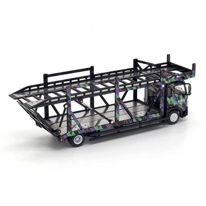 HINO 500 unique model x tiny HKS Car carrier 1:64 scale