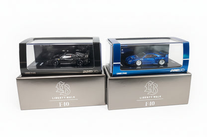 INNO64 FERRARI LBWK (F40) REGULAR & CHASE CHROME BLACK