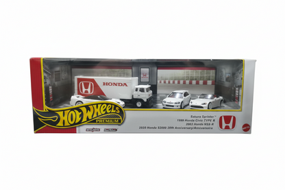 Hot Wheels Premium Diorama Honda Set