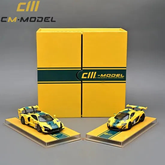 CM Model 2 Pack Mclaren Senna GTR and Mclaren P1 GTR