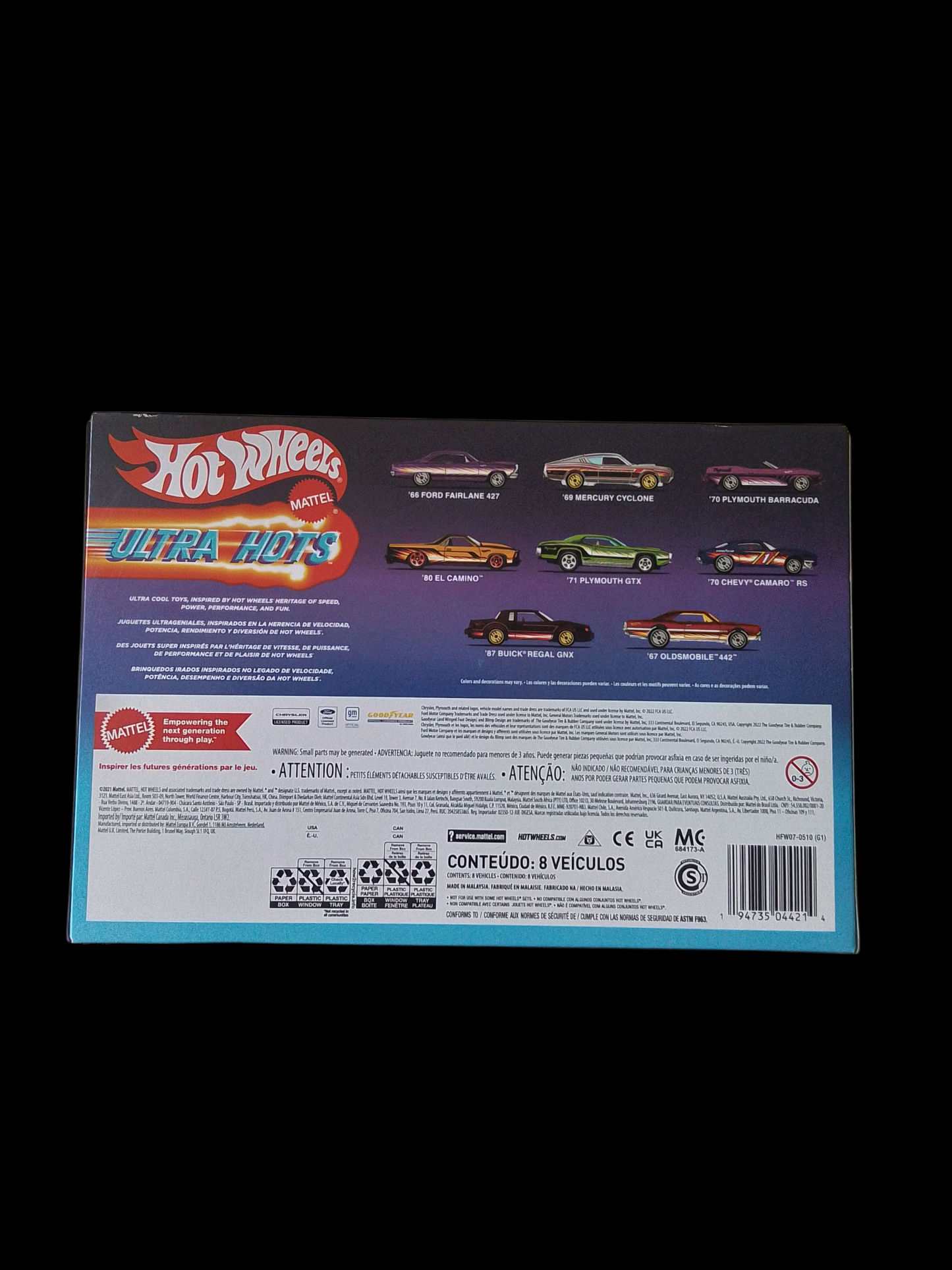 Hot Wheels ULTRA HOTS 8 PACK