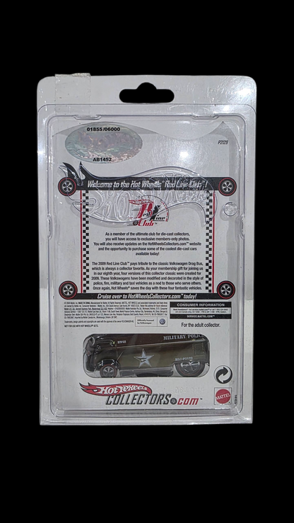 Hot Wheels RLC Volkswagen Drag Bus MILITARY POLICE #1855/6000