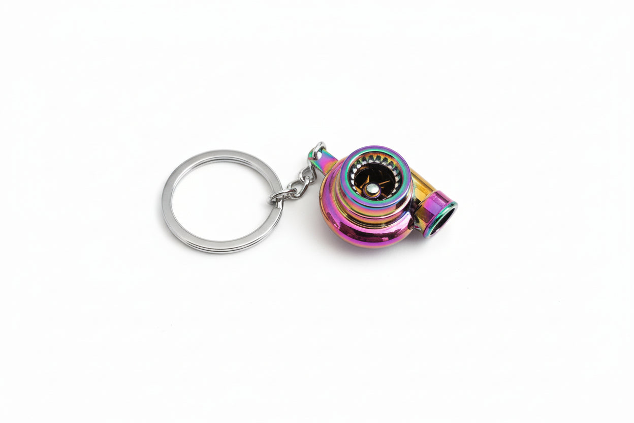 Keychain Turbo Whistle (Chameleon Chrome)