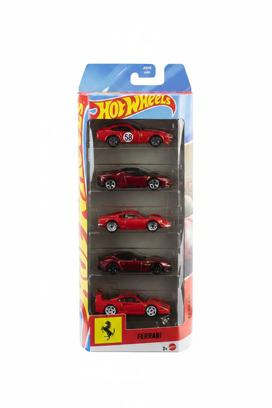 Hot Wheels Ferrari 5 Pack
