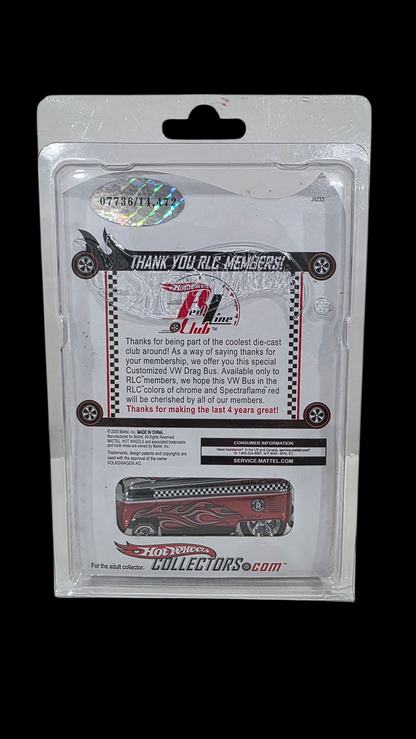 Hot Wheels RLC CUSTOMISED VW DRAG BUS #7736/14472