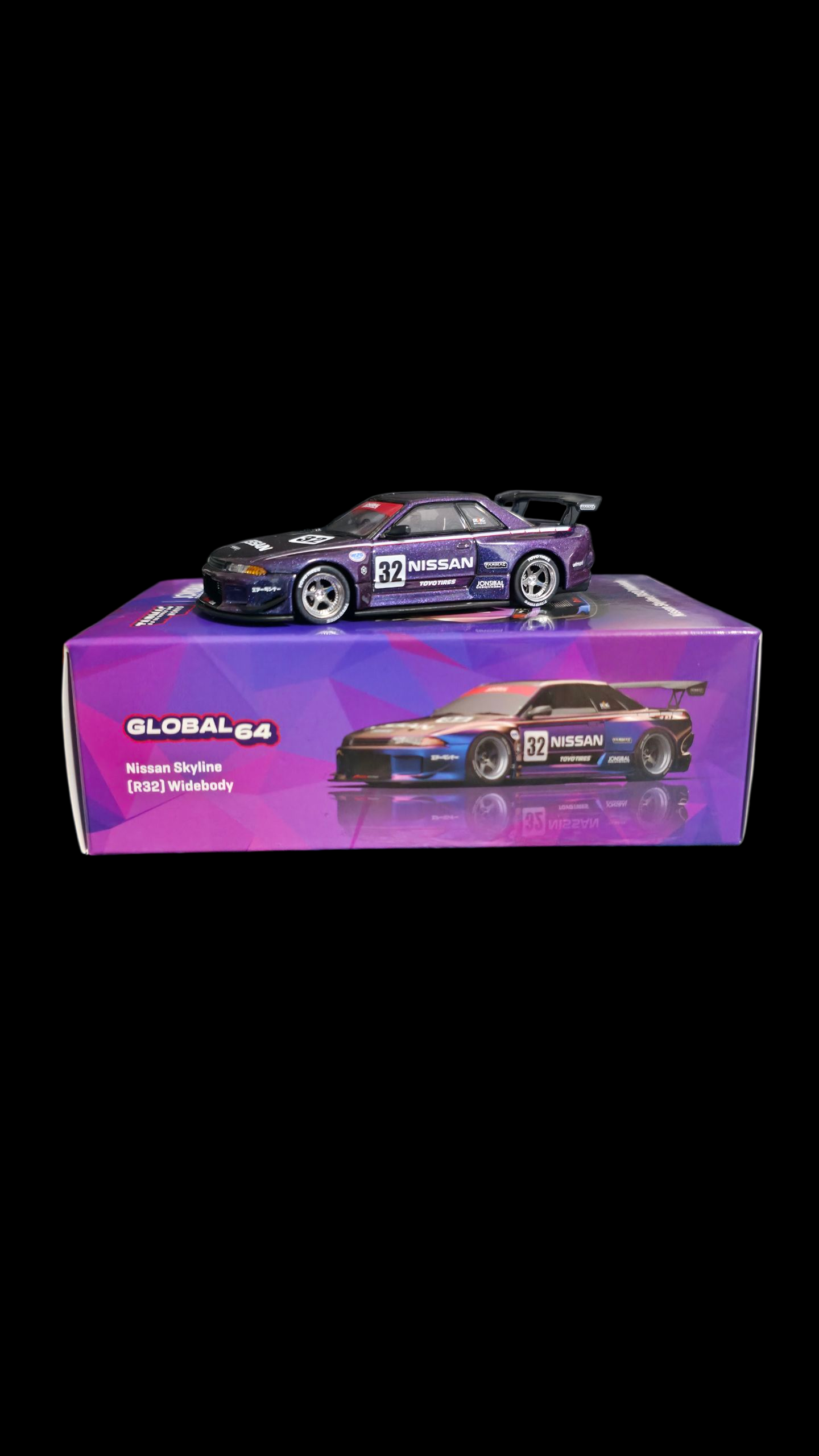 TARMAC WORKS Nissan Skyline R32 Widebody GLOBAL 64