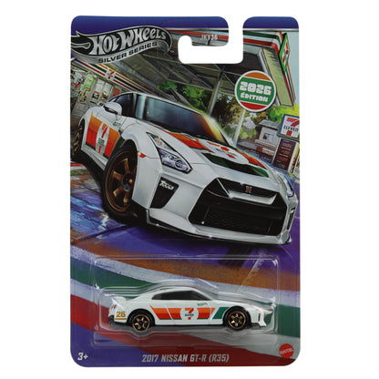 7 ELEVEN 2017 NISSAN GT-R R35 2026 EDITION HOT WHEELS SILVER SERIES
