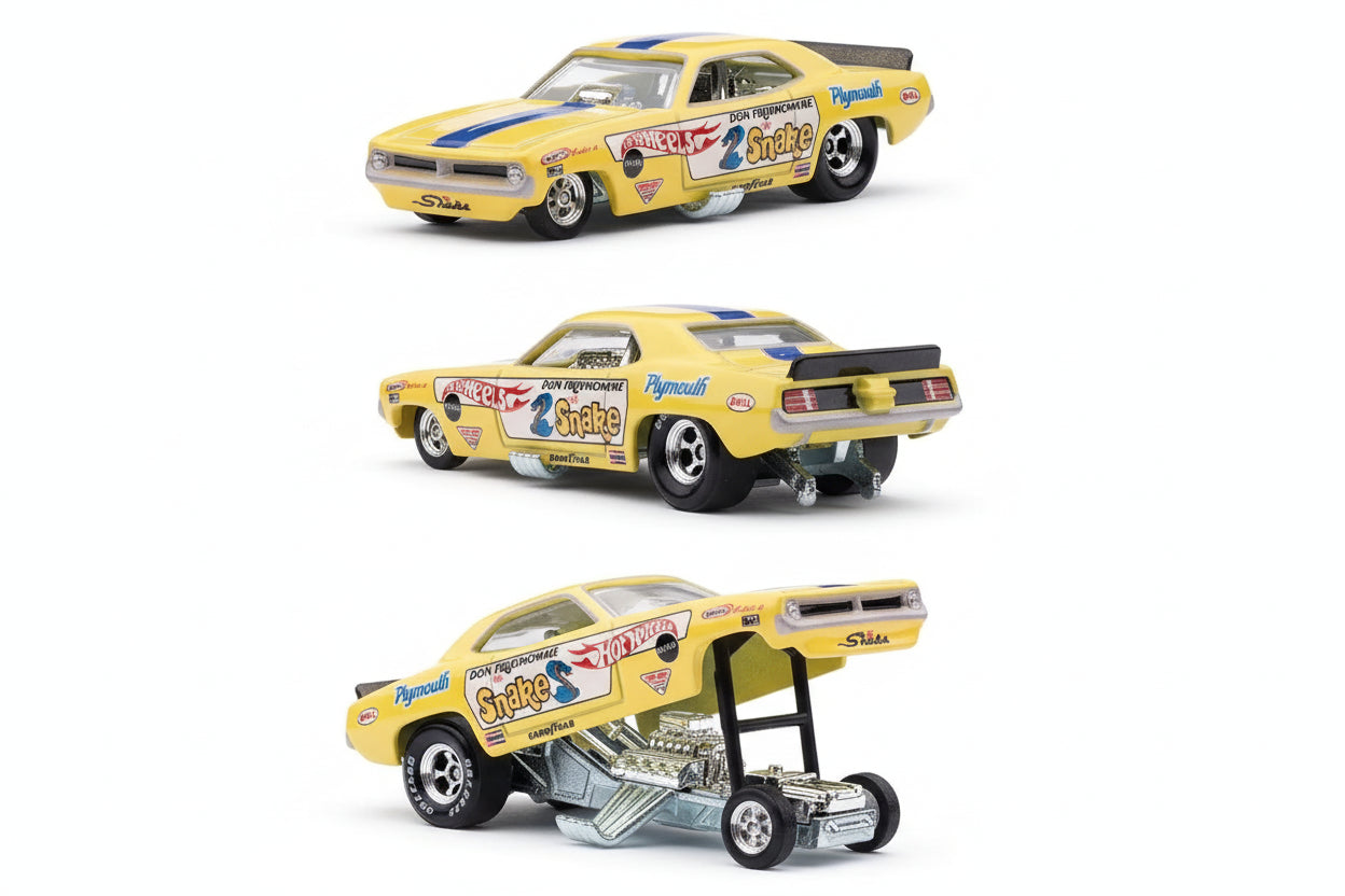 Hot Wheels Premium 2 pack Snake & Mongoose