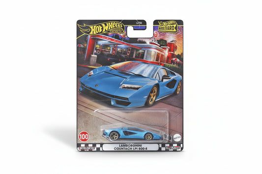 Hot Wheels Premium Boulevard (100) Lamborghini Countach LPI 800-4