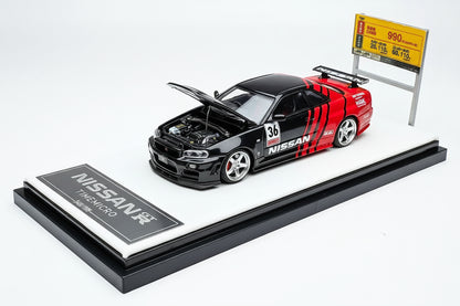TIMEMICRO NISSAN SKYLINE GT-R R34 ADVAN