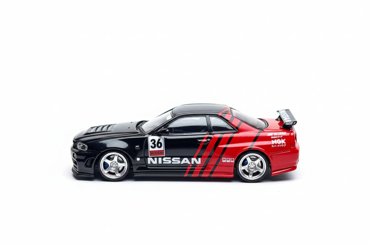 TIMEMICRO NISSAN SKYLINE GT-R R34 ADVAN