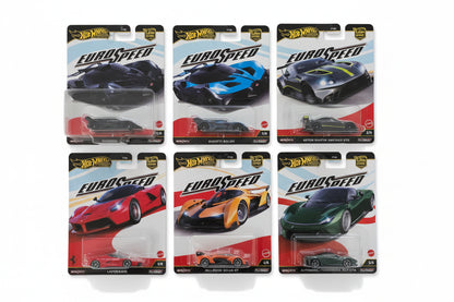 Hot Wheels Premium Car culture EURO SPEED Set with Chase