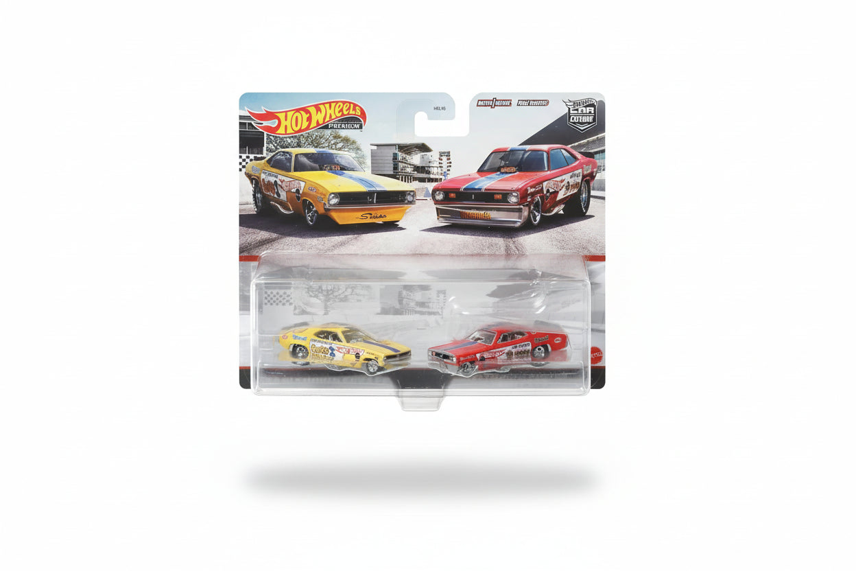 Hot Wheels Premium 2 pack Snake & Mongoose