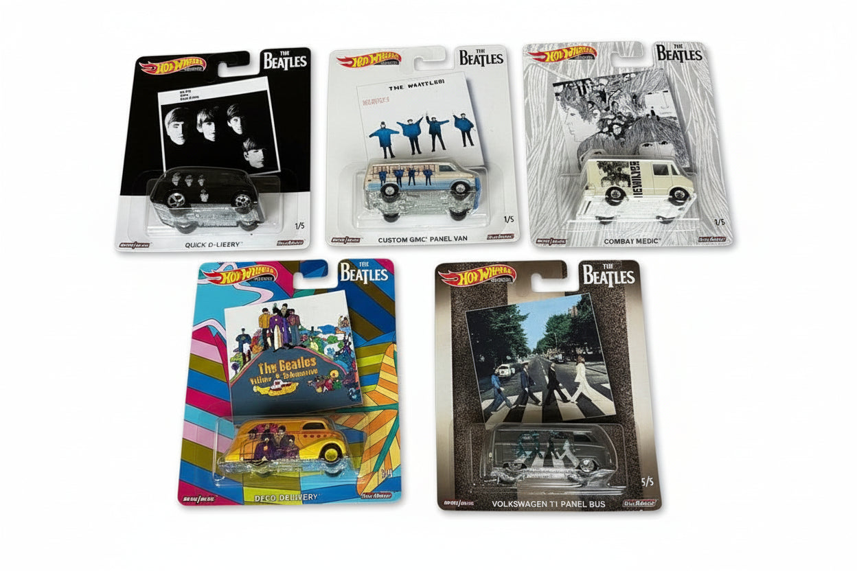 Hot Wheels Premium BEATLES SET