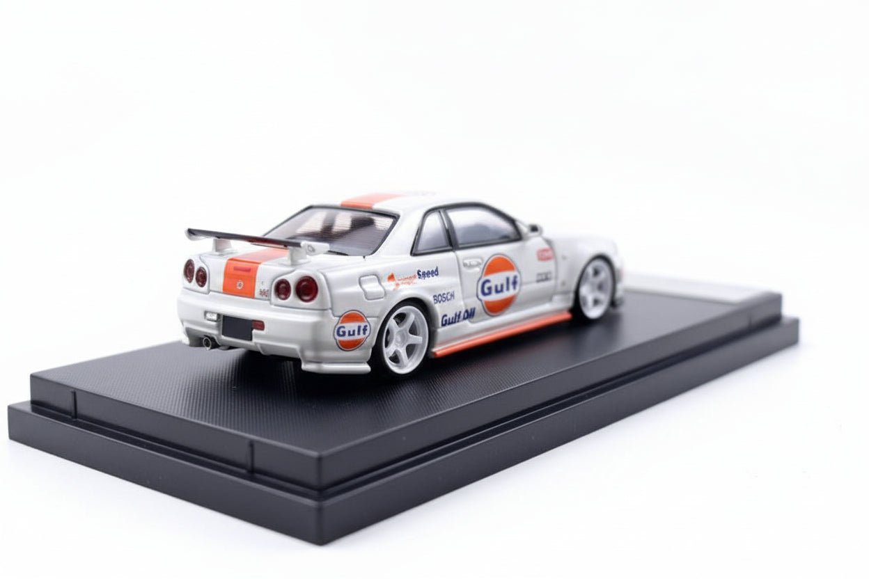 FUJI NISSAN SKYLINE GT-R R34 GULF