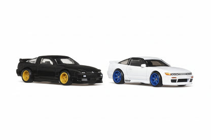 Hot Wheels Premium 2 Pack '96 Nissan 180SX Type X / Nissan SilEighty