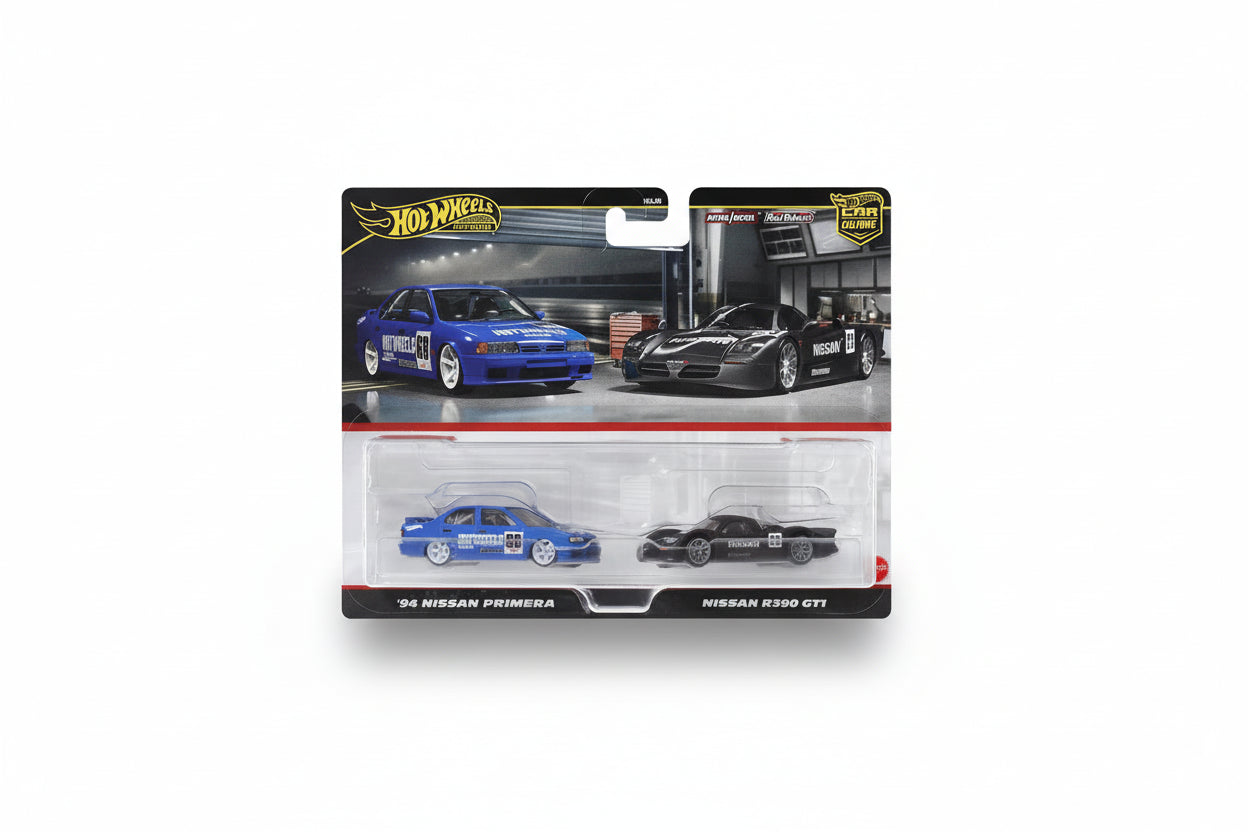 Hot Wheels Premium 2 Pack Nissan